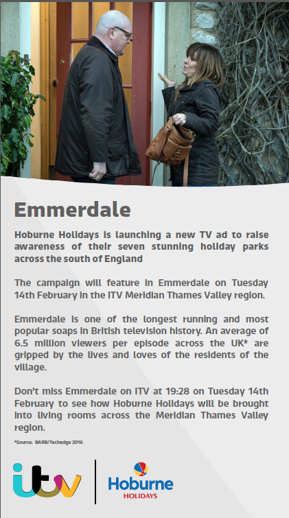 Emmerdale Advertising